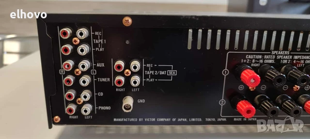 Стерео усилвател JVC AX-A342, снимка 13 - Ресийвъри, усилватели, смесителни пултове - 51040535