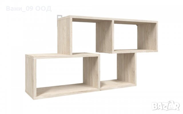 Стенна етажерка с интересна форма, снимка 3 - Етажерки - 33192571