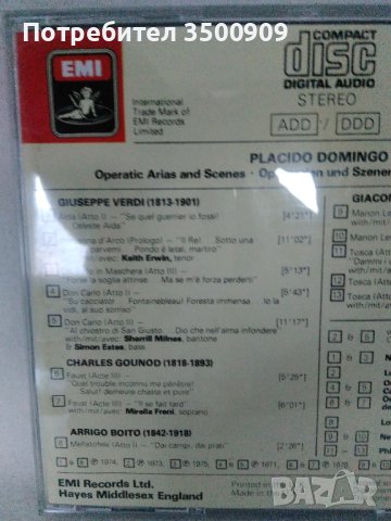 Пласидо Доминго, снимка 3 - CD дискове - 43411077