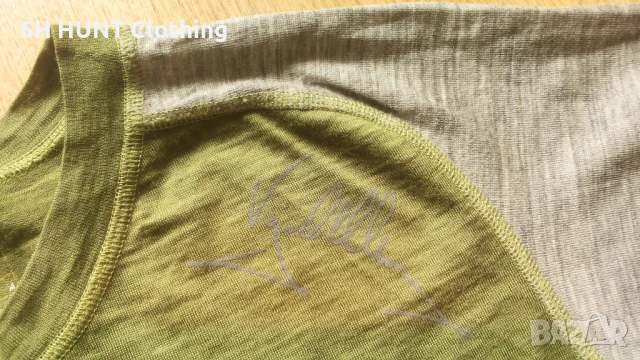 ULVANG T-Shirt 100% Merino Wool размер S / M тениска 100 % Мерино Вълна - 1259, снимка 4 - Тениски - 51093281