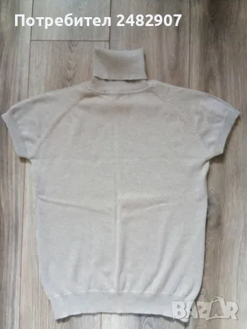 Дамско поло с къс ръкав ZARA