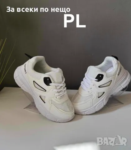 Дамски спортни маратонки Sport 2 Black;Кожа с дишаща материя, снимка 3 - Маратонки - 47359207