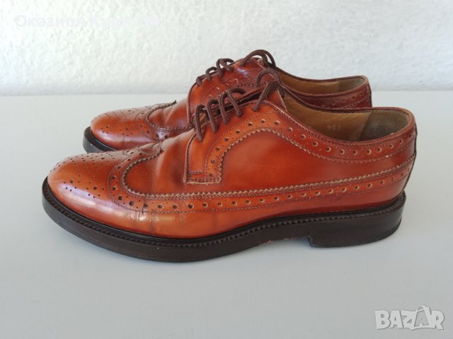 Мъжки кожени италиански обувки , снимка 3 - Официални обувки - 43088487