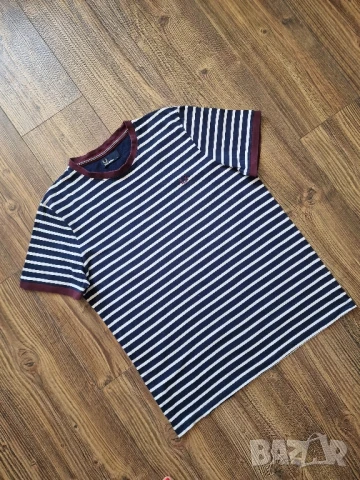 Страхотна мъжка тениска FRED PERRY размер L , снимка 2 - Тениски - 50789294