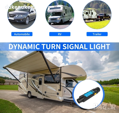 Тестер за електрически вериги на ремаркета – 13 pin, 12V, снимка 3 - Аксесоари и консумативи - 51678923