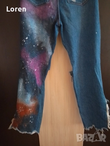 Чудни и много интересни дамски дънки , снимка 8 - Дънки - 52722744