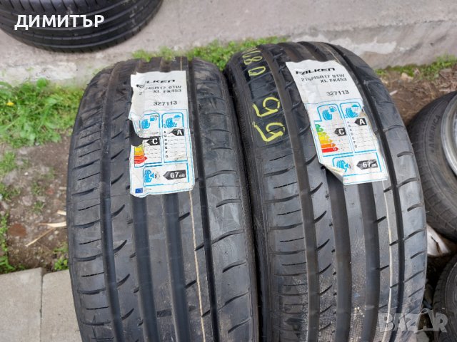 2 бр Нови Летни Гуми Falken 215 45 17 dot 1718, снимка 2 - Гуми и джанти - 36879660