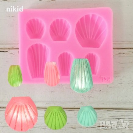 8 Миди Мадлени силиконов молд форма за декорация и украса торта фондан