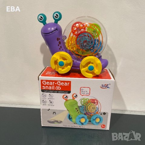 Музикален охлюв с проектор, снимка 3 - Музикални играчки - 44118830