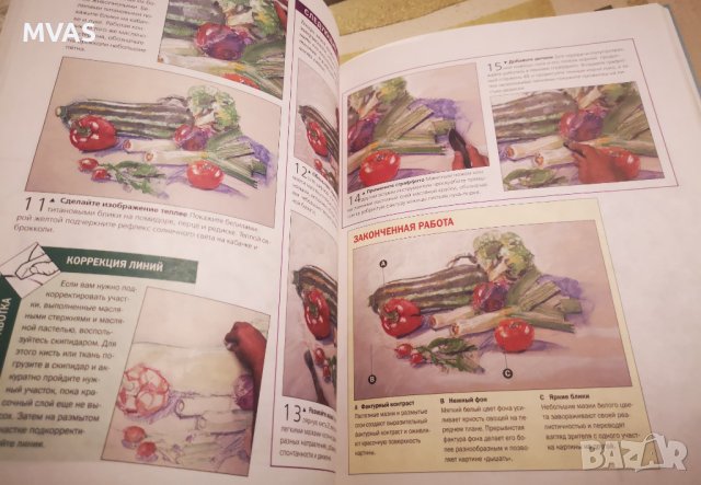 Нова! Рисуване с маслен пастел книга за художници, снимка 2 - Специализирана литература - 43250840