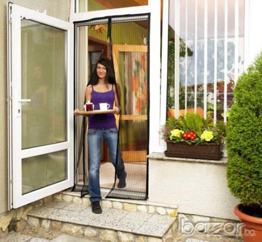 Мрежа за комари с магнит за врата, снимка 4 - Други стоки за дома - 28677873