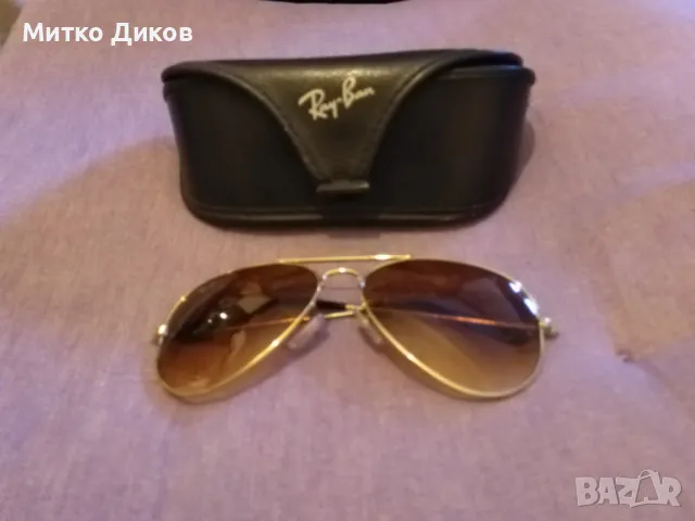  Рей Бан  слънчеви очила авиатор калъвче