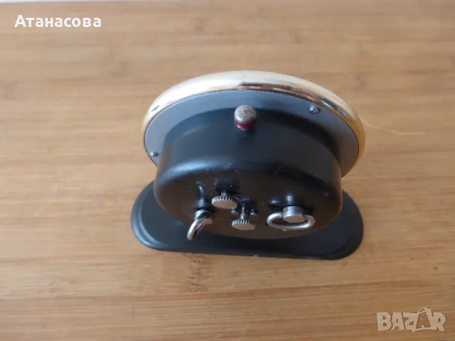 Рядък будилник Дружба със слон на ляво часовник Слава, снимка 10 - Антикварни и старинни предмети - 47427921