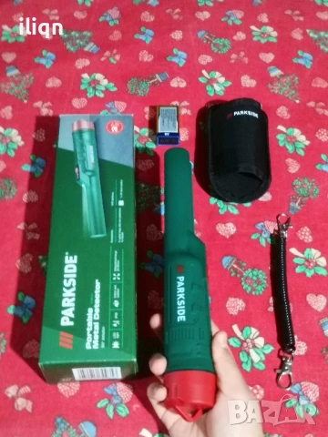 Чисто нов пинпойтер с батерия. Цена 39,99лв. PARKSIDE. Размери на снимките. , снимка 4 - Друга електроника - 50527780