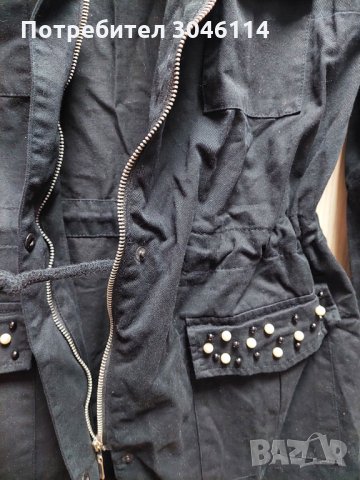 Дамско яке с перли, снимка 3 - Якета - 34604760