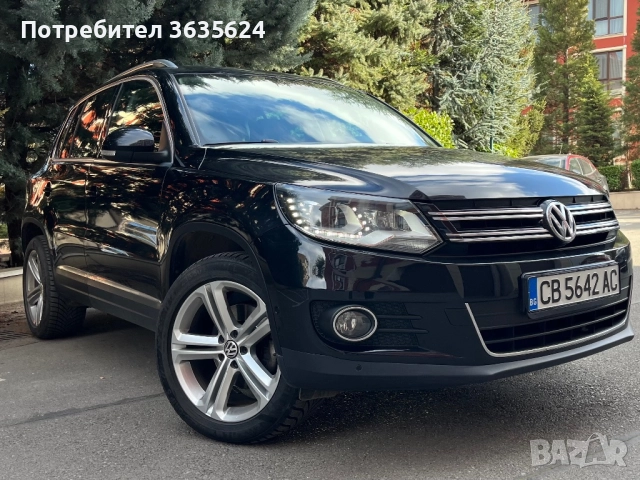 VW Tiguan 2.0 TDI 4X4 , 177к.с., 89500 км.