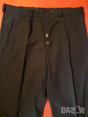 Мъжки панталон зимен черен нов размер 48, снимка 1 - Панталони - 28074591