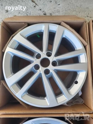 5х112 18 Джанти Оригинални Audi VW Seat Skoda 5x112, снимка 2 - Аксесоари и консумативи - 51609829