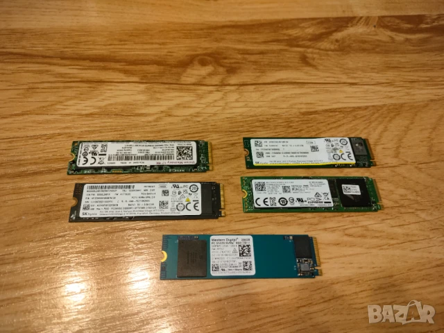 Solid State Drive (SSD) NVMe PCIe 256 GB - нови - различни марки