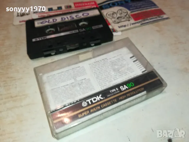 ®TDK SA90 HIGH POSITION TAPE ВНОС SWISS-OLD DISCO 2211241735, снимка 11 - Аудио касети - 48069292