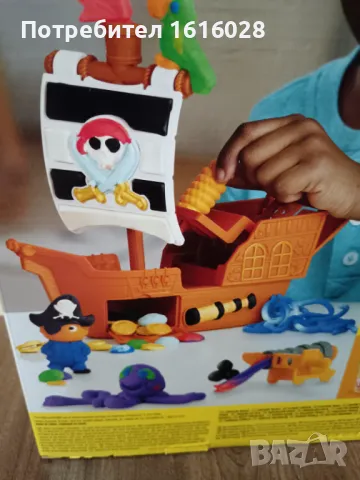 Play Doh - Стартов комплект: Пиратски кораб., снимка 3 - Пластелини, моделини и пясъци - 49715608