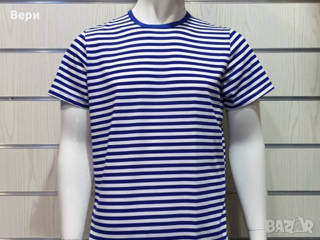 Нова мъжка класическа моряшка тениска , снимка 9 - Тениски - 27940848