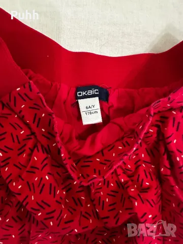 Пола Okaidi 116 см, снимка 3 - Детски рокли и поли - 47878126