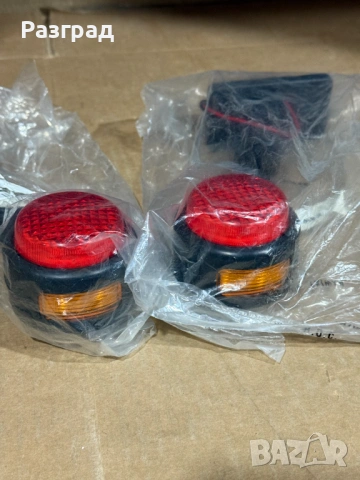  LED рогчета ,троини светлини 12-24V   2бр.