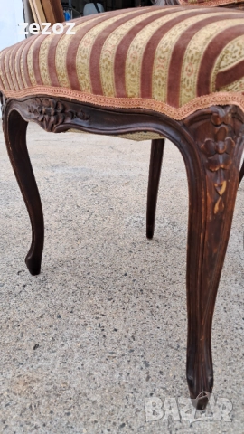 Комплект маса и шест стола масив, снимка 6 - Маси - 52340382