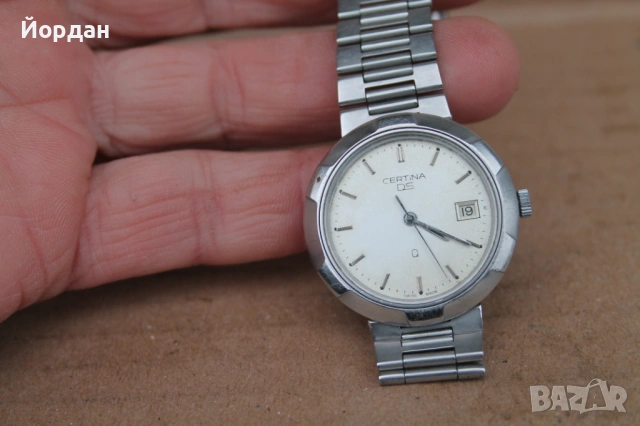 Кварцов часовник ''Certina DS'', снимка 7 - Мъжки - 53274818