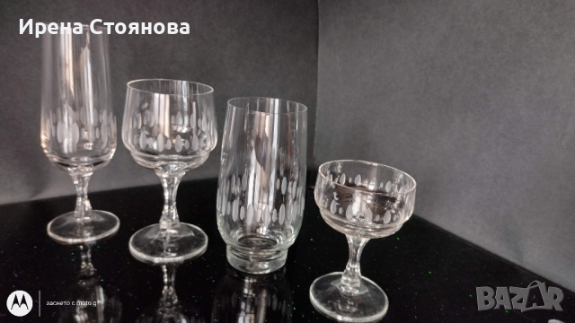 Комплект от тънкостенни чаши кристалин за вино, ликьор, шампанско, безалкохолни...., снимка 9 - Чаши - 44875757