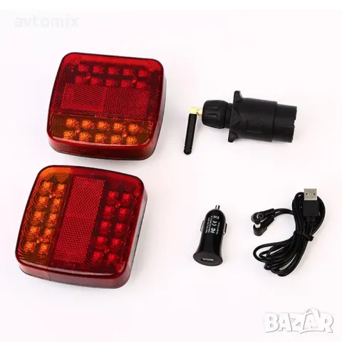 LED диодни стопове, 12-24V, безжични, магнитни, 5 функции, снимка 2 - Аксесоари и консумативи - 49812915