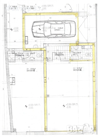 МАГАЗИН с НАДЗЕМЕН ГАРАЖ в кв.Борово,  ТОПЛОКАЦИЯ , снимка 14 - Магазини - 53541572