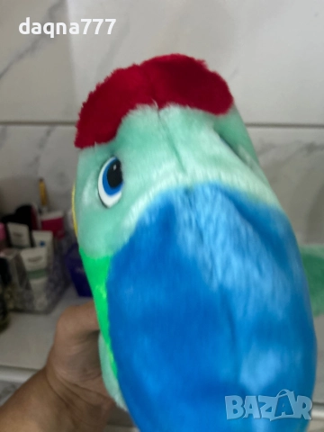 Рибата- дъга красива плюшена, снимка 8 - Плюшени играчки - 52256589