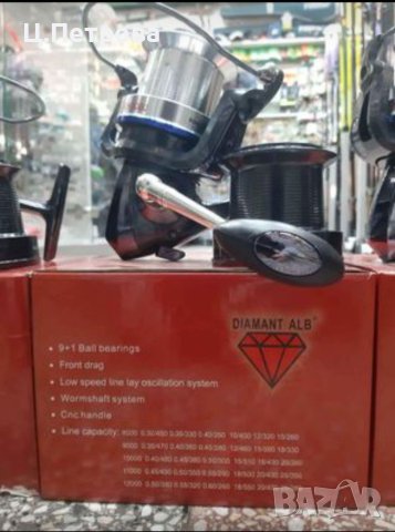 Макари за тежък риболов DIAMANT XW 8000/9000/10000, снимка 2 - Макари - 40276876