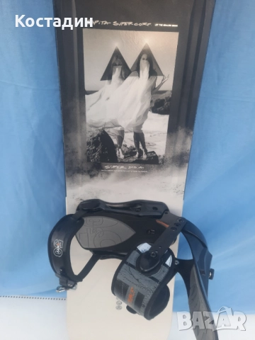 Сноуборд CAPITA SUPER DOA 161см. W 2024г. с автомати, снимка 4 - Зимни спортове - 52970008