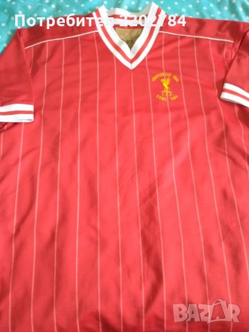 Liverpool,Ливърпул фен тениска 1984 Финал за Европейската купа