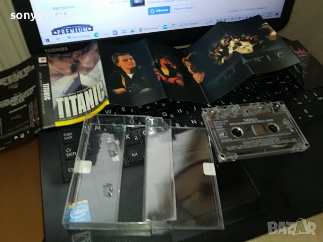TITANIC-ОРИГИНАЛНА КАСЕТА 1109221650, снимка 4 - Аудио касети - 37968570