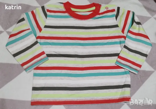 Нови блузки с дълъг ръкав от George, Англия, 12-18 месеца, снимка 4 - Бебешки блузки - 48842090