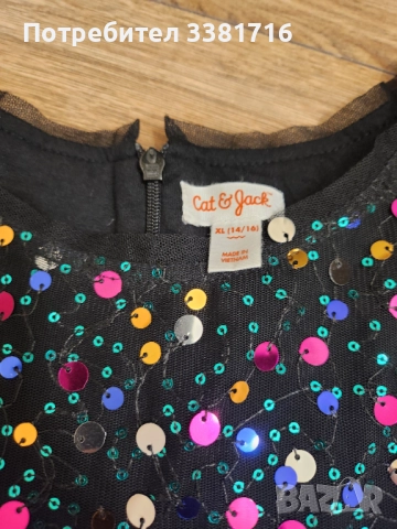 Официална рокля за млада дама Cat & Jack  за ръст до 170 , снимка 6 - Детски рокли и поли - 52776991