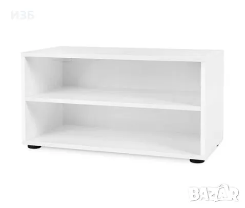 Рафтов модул »Flemming«, прибл. 75 х 37,5 см, отворен, бял, снимка 2 - Етажерки - 49814511