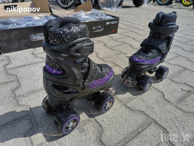 BYOX Детски кънки SPARKLE, снимка 4 - Ролери, кънки - 53564832