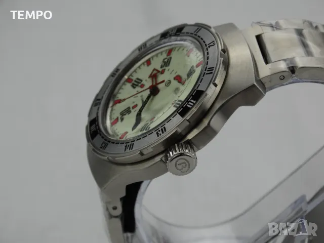 ВОСТОК АМФИБИЯ АВТОМАТИЧЕН-FULL LUME ref: 16089А- “ЧЕРНОБИЛ-ПРИПЯТЬ”, снимка 11 - Мъжки - 44069391