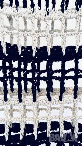 Ефектна бутикова блуза  CROCHET , снимка 4 - Блузи с дълъг ръкав и пуловери - 52533586