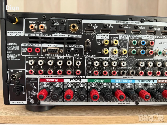 Denon AVR-X4100h, снимка 11 - Ресийвъри, усилватели, смесителни пултове - 51398059