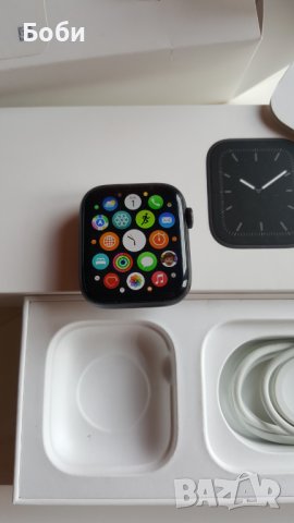 Apple Watch 5 GPS 44mm - 6 месеца гаранция!, снимка 1 - Смарт гривни - 36621284