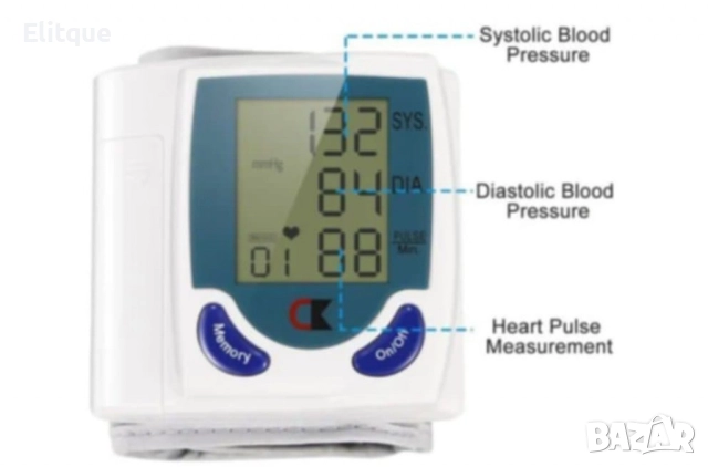 TV120 Ръчен автоматичен апарат за кръвно, снимка 5 - Други - 52778134