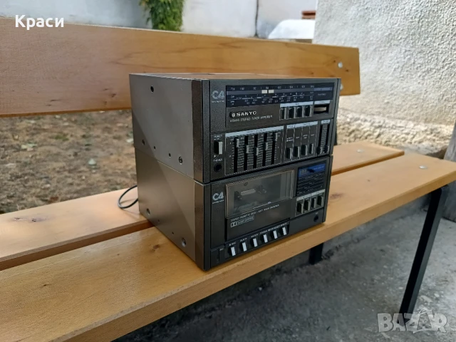 Sanyo C4 *Радиокасетофон*, снимка 7 - Радиокасетофони, транзистори - 51332415