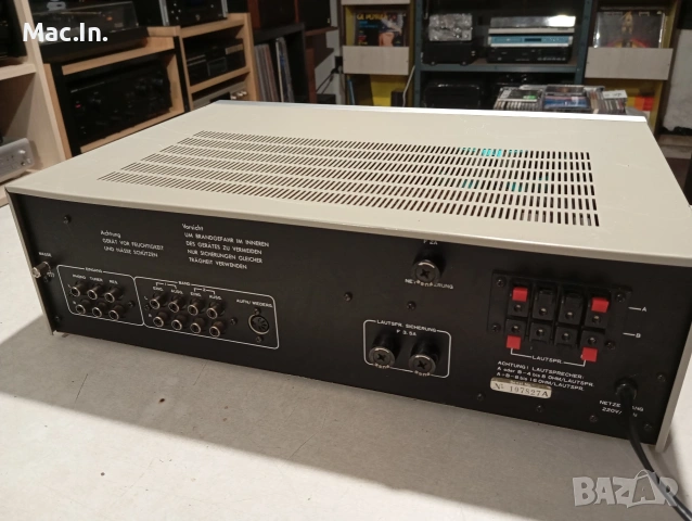 Усилвател MERAN -6503 Made in W.Germany, снимка 13 - Ресийвъри, усилватели, смесителни пултове - 53204239