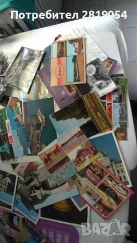 70 броя международни чужди пощенски картички някой от тях са пътували с марки и надписани , снимка 12 - Филателия - 40032924